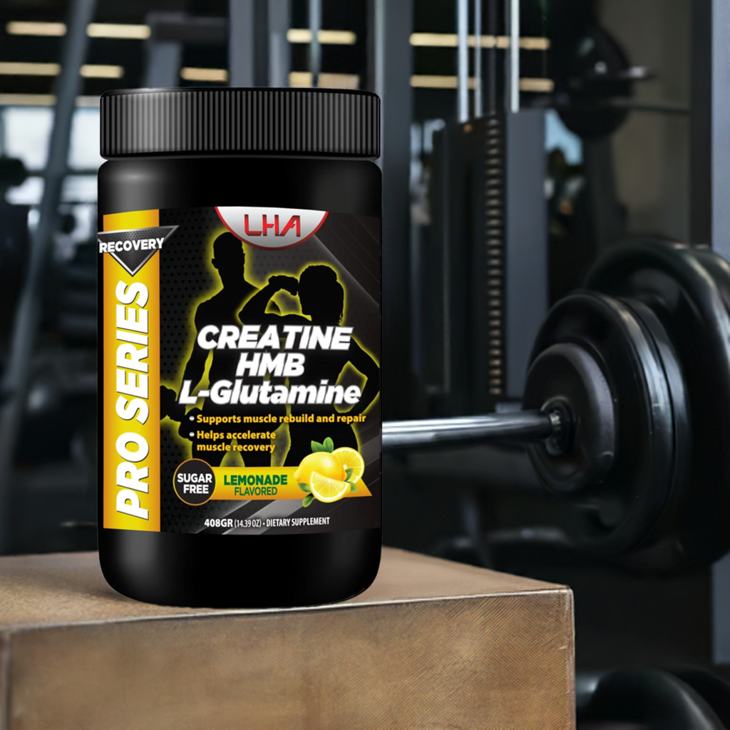 Pro Series Creatine with HMB L-Glutamine for Rapid Recovery